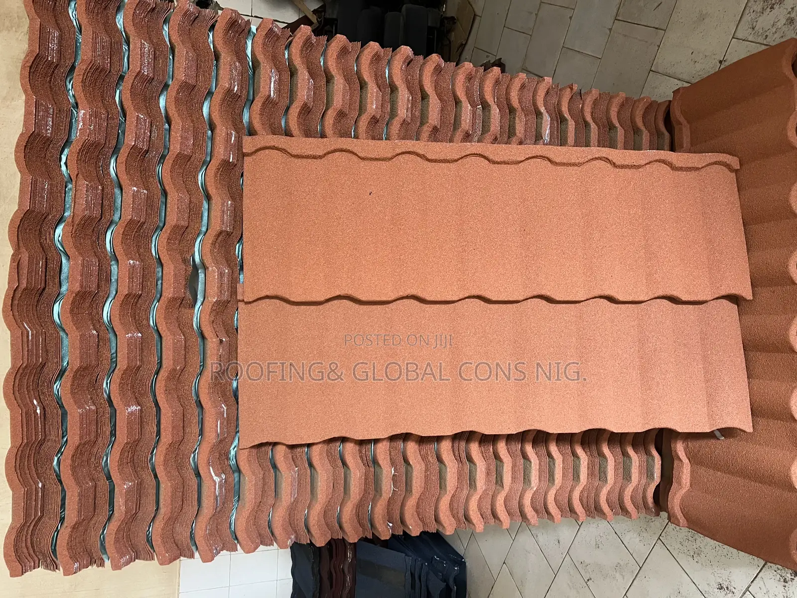 Pure Orange Metro Stone Coated Roofing Tiles