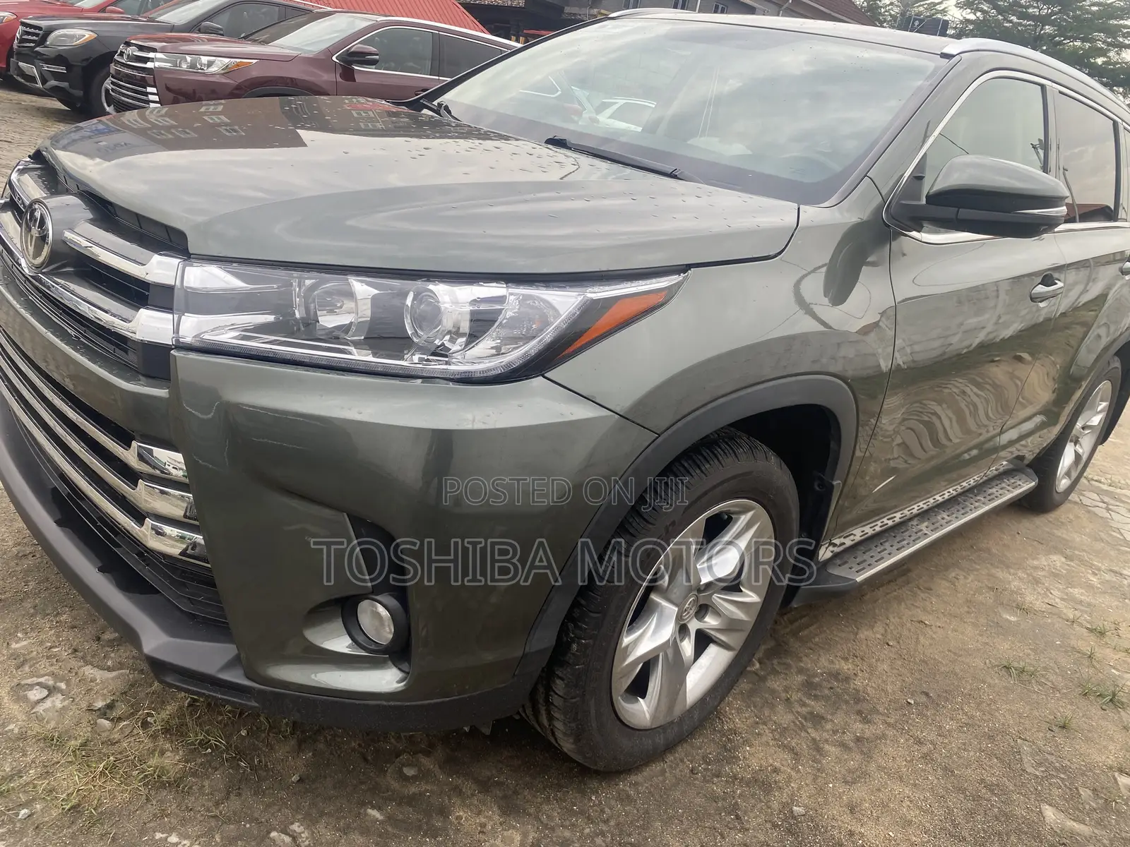 Toyota Highlander Limited 4dr SUV AWD (3.5L 6cyl 6A) 2015 Green