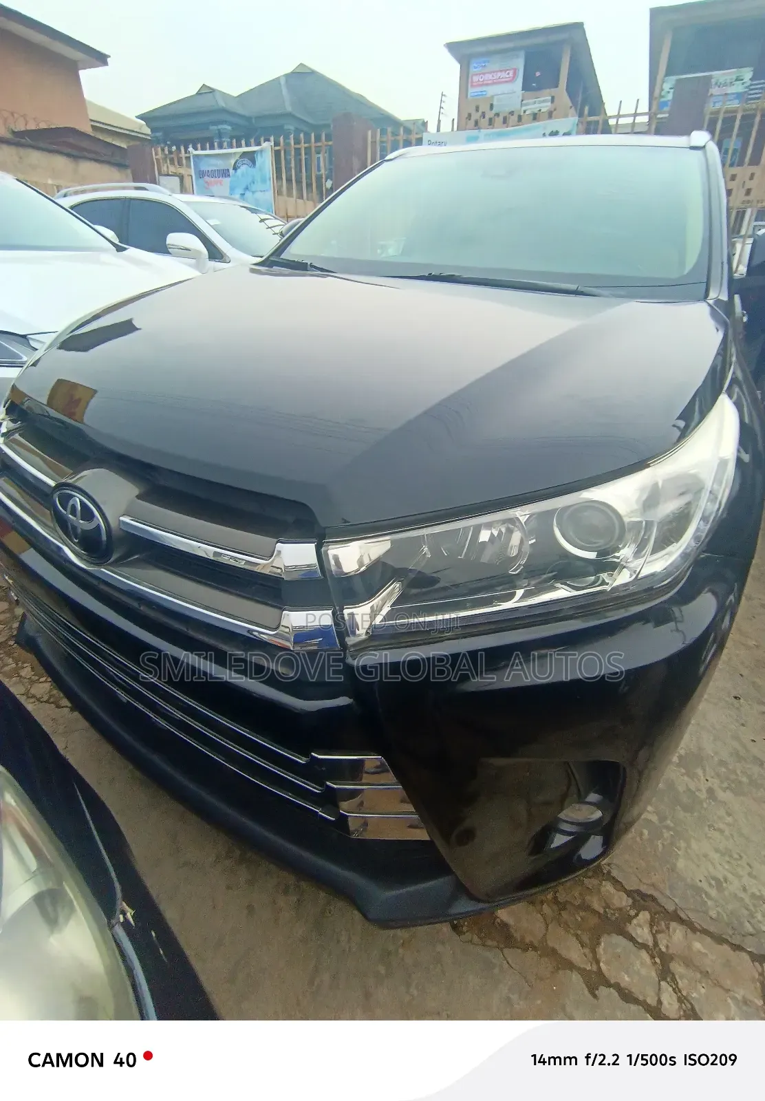 Toyota Highlander Limited 4x4 V6 (3.5L 6cyl 8A) 2018 Black