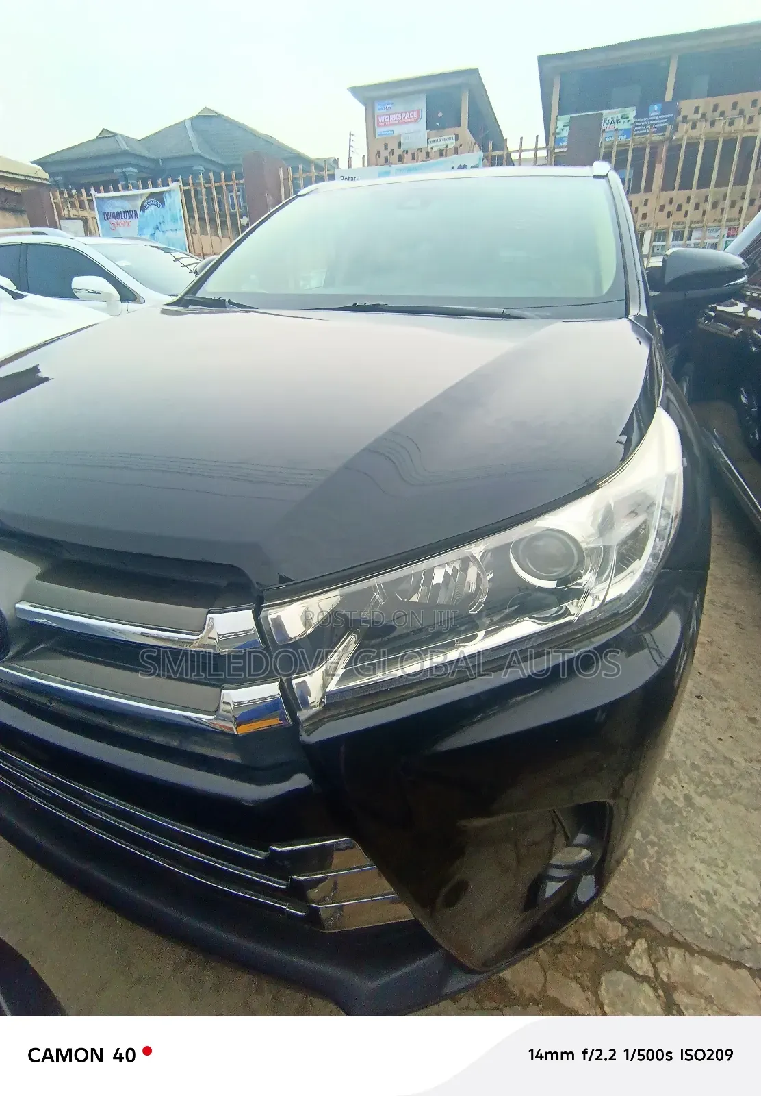 Toyota Highlander Limited 4x4 V6 (3.5L 6cyl 8A) 2018 Black