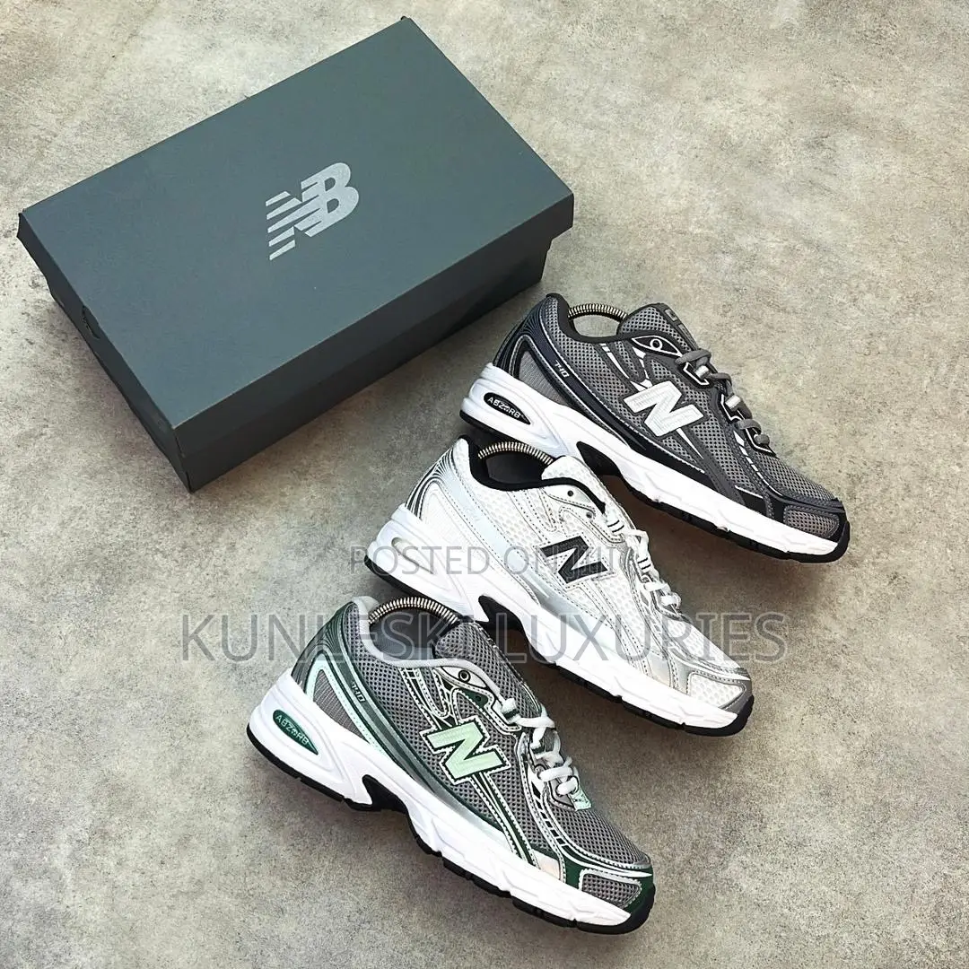 Original New Balance 740 Metallic Sneakers Collections
