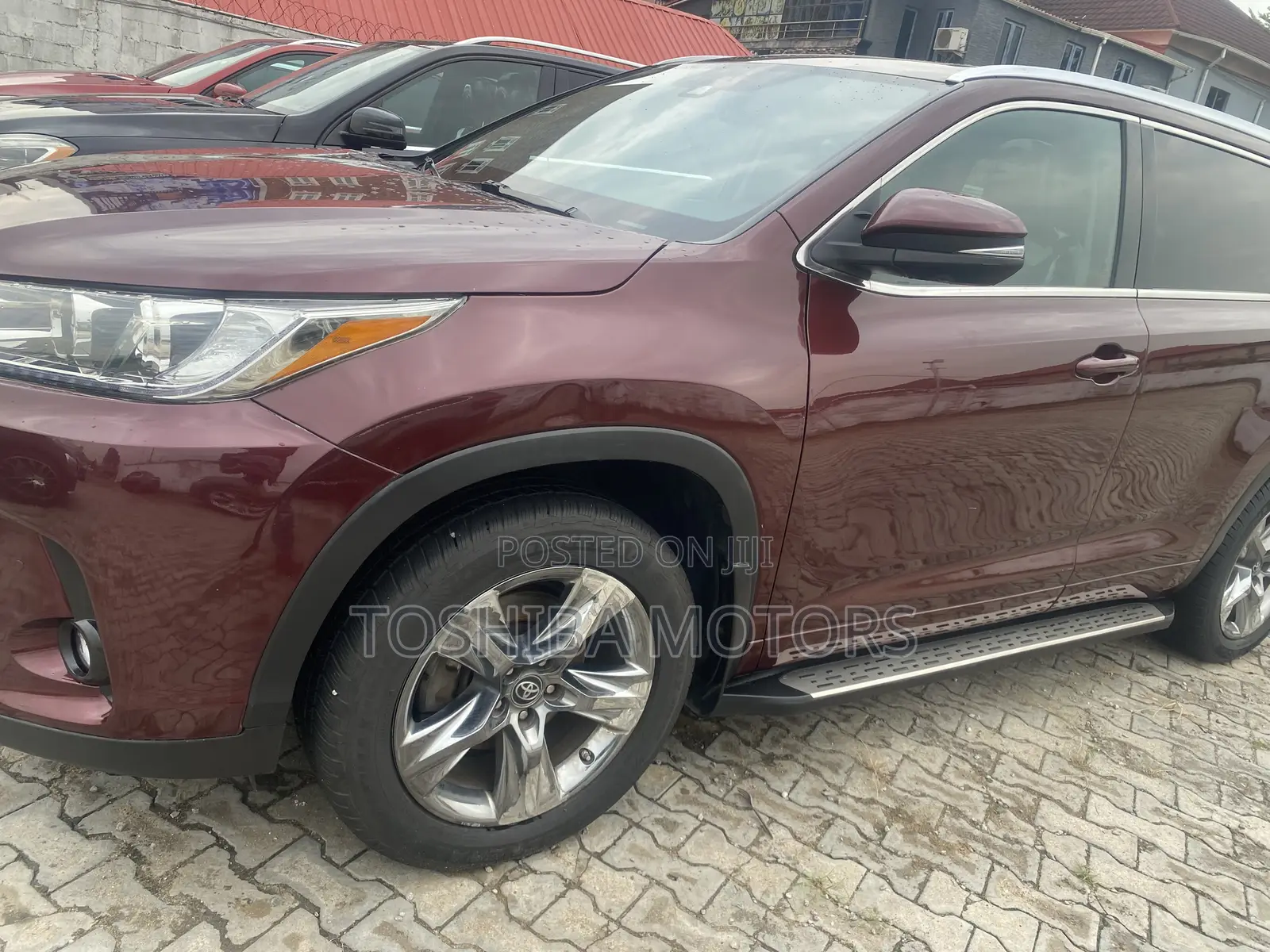 Toyota Highlander Limited 4x2 V6 (3.5L 6cyl 8A) 2018 Red