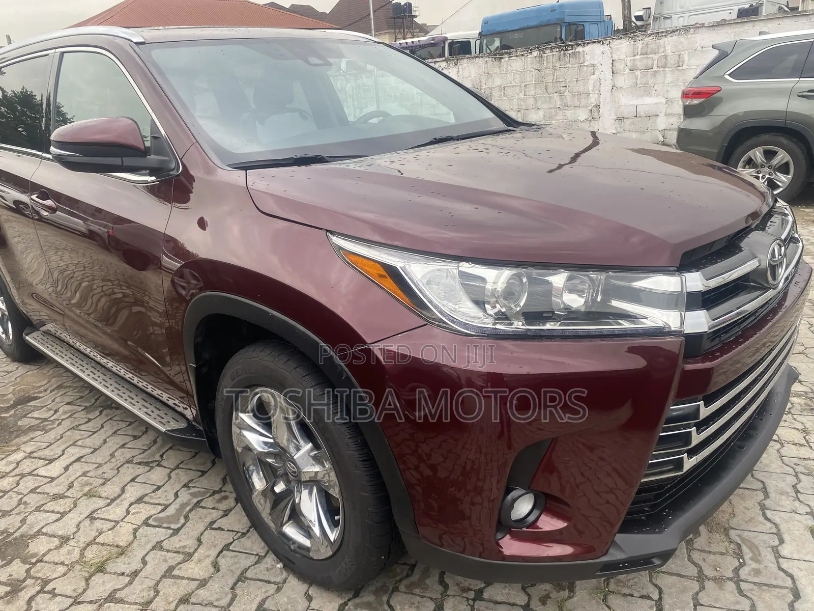 Toyota Highlander Limited 4x2 V6 (3.5L 6cyl 8A) 2018 Red