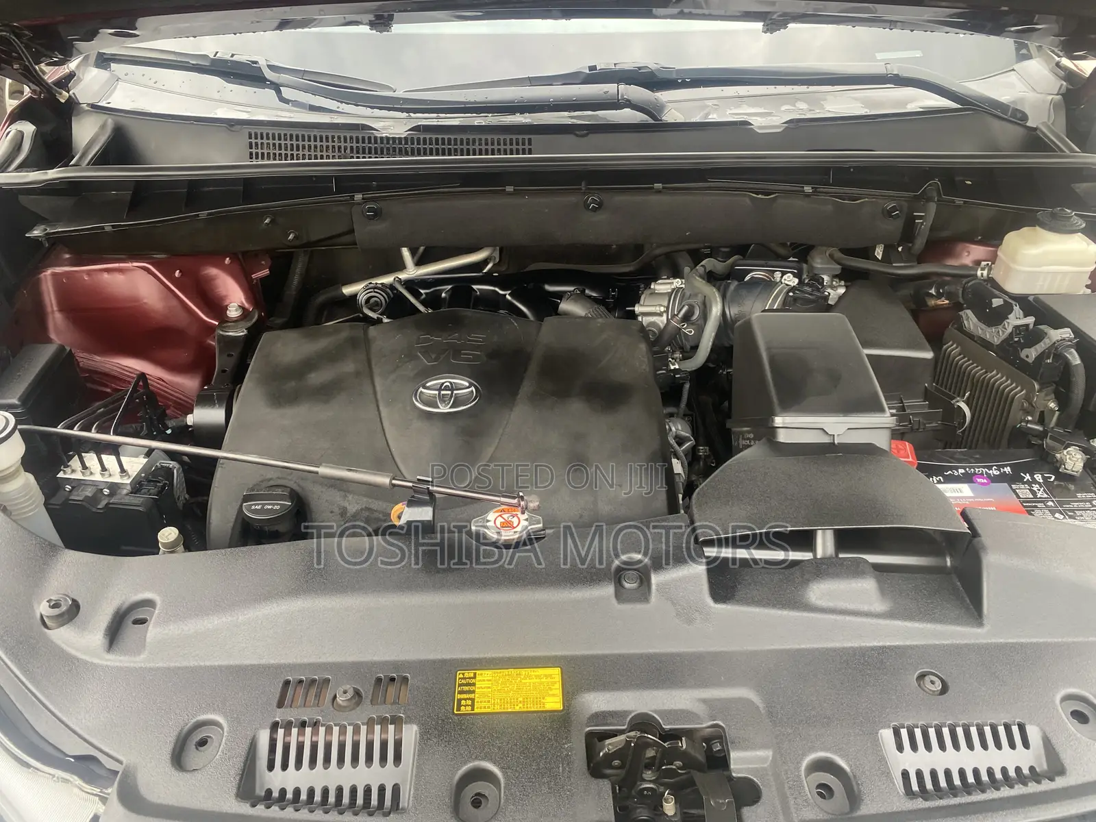 Toyota Highlander Limited 4x2 V6 (3.5L 6cyl 8A) 2018 Red