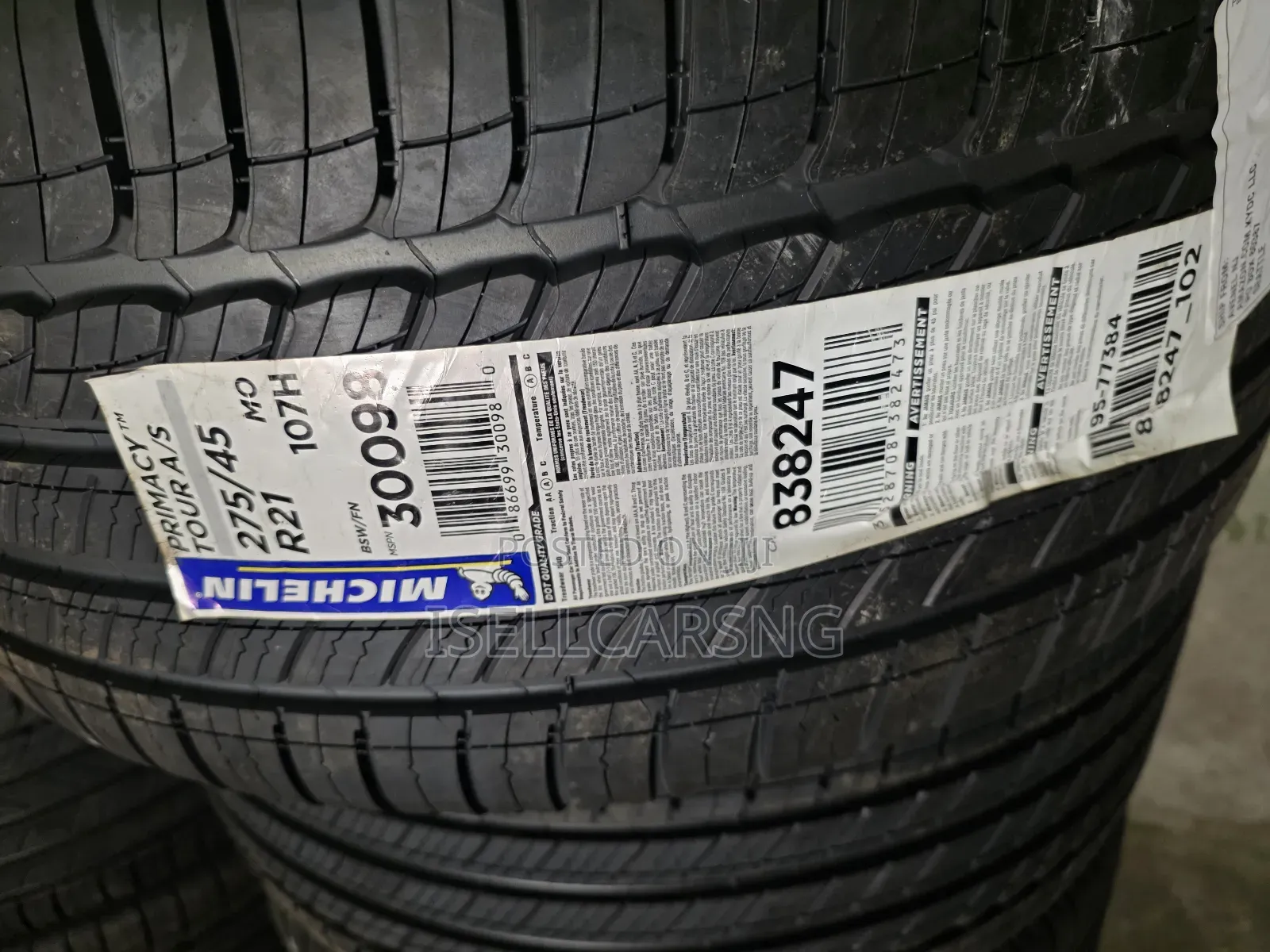 Brand New Imported Michelin Tires 275/45r21