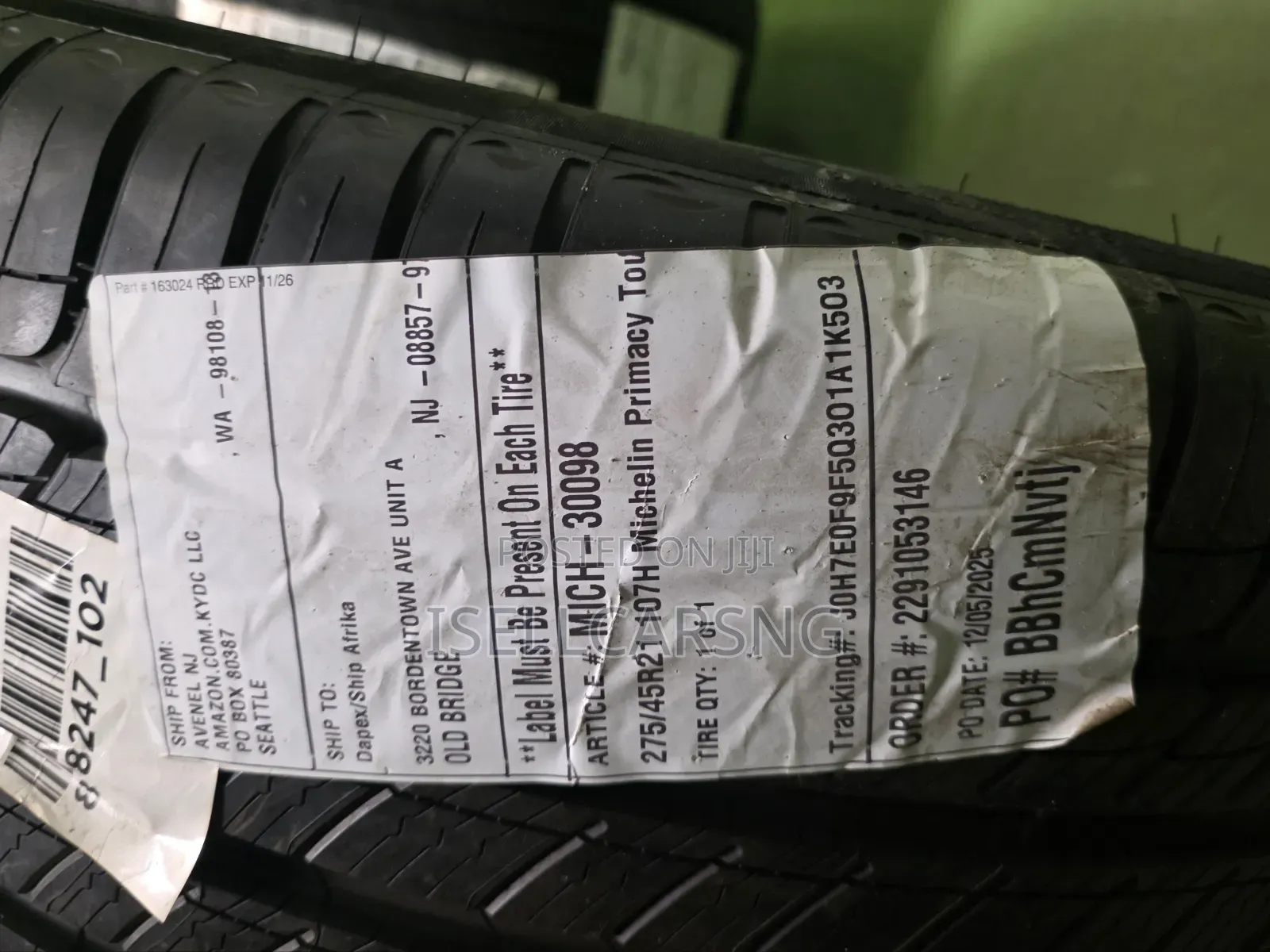 Brand New Imported Michelin Tires 275/45r21