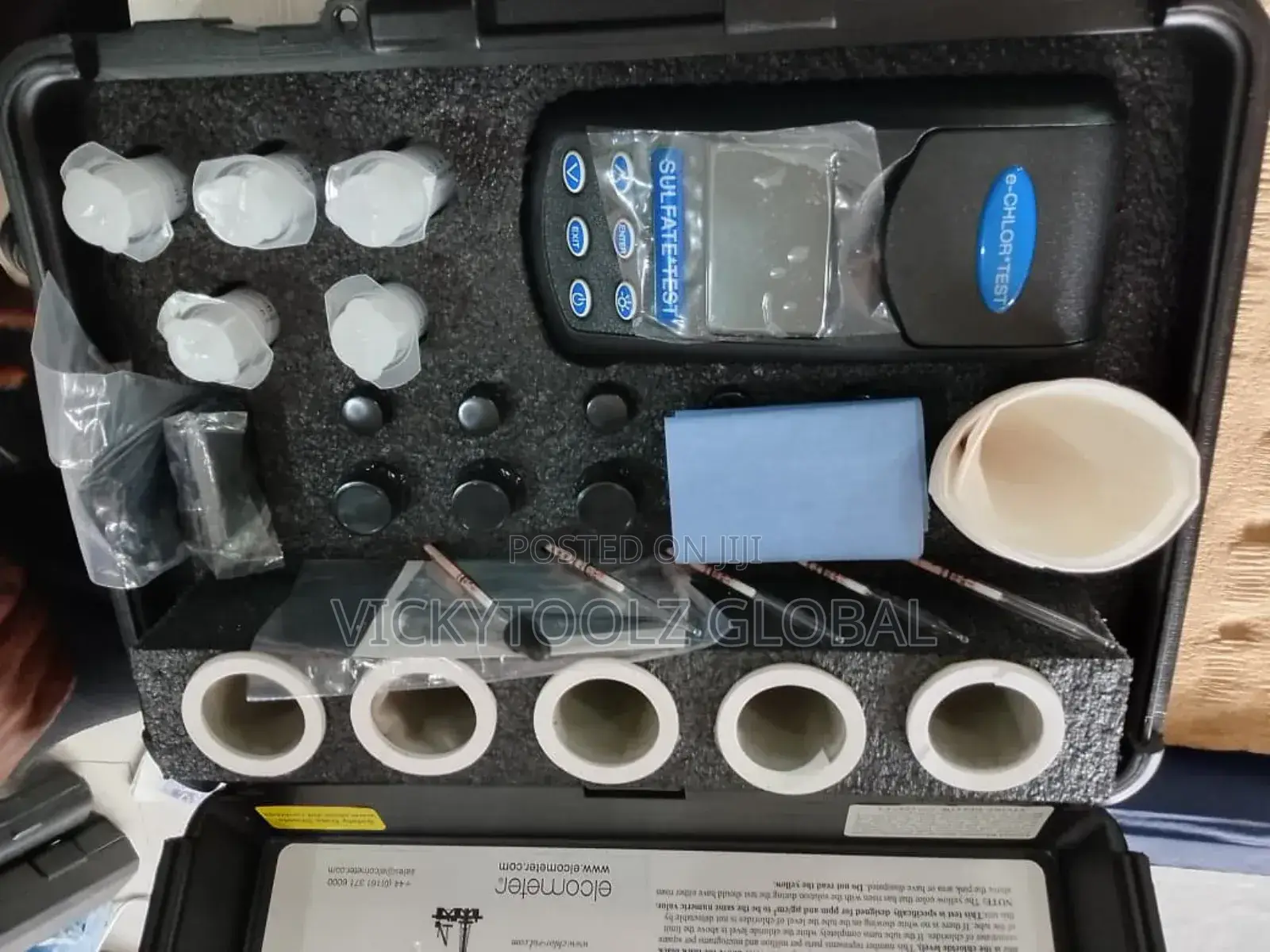 Elcometer Chlor Test CSN Scat Kit for Surface Testing.