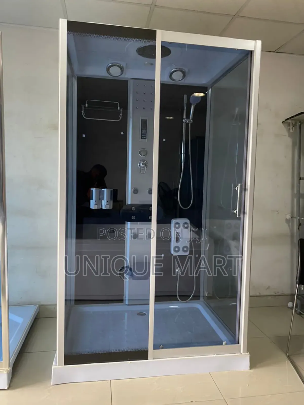 120 By 90cm Shower Cubicle, Content: Foot Massage, Shower, Mixer, Etc
