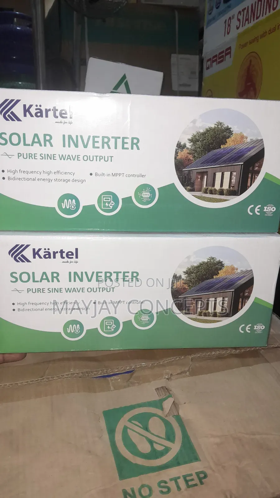 Kartel 1.3kva Hybrid Inverter Pure Sine Wave, Mppt, Reliable Backup