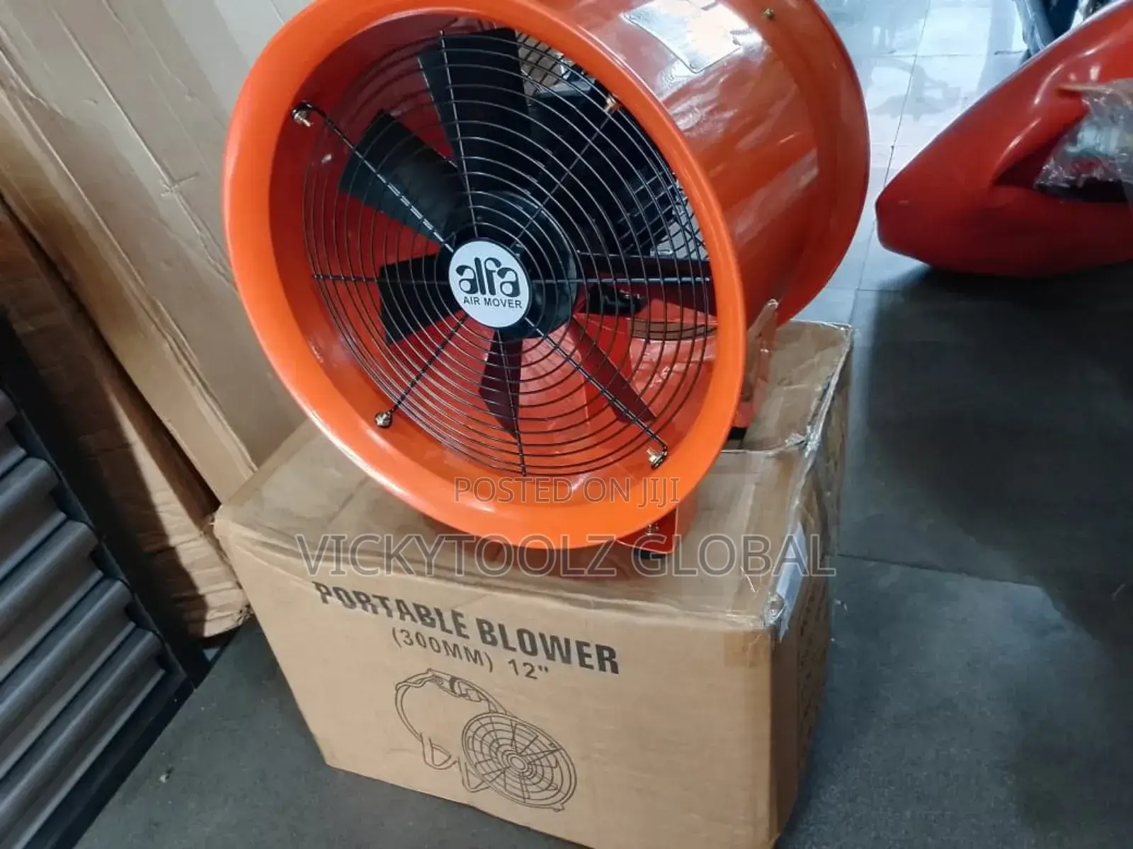 Alfa 12-Inch (300mm) Industrial Portable Blower Fan