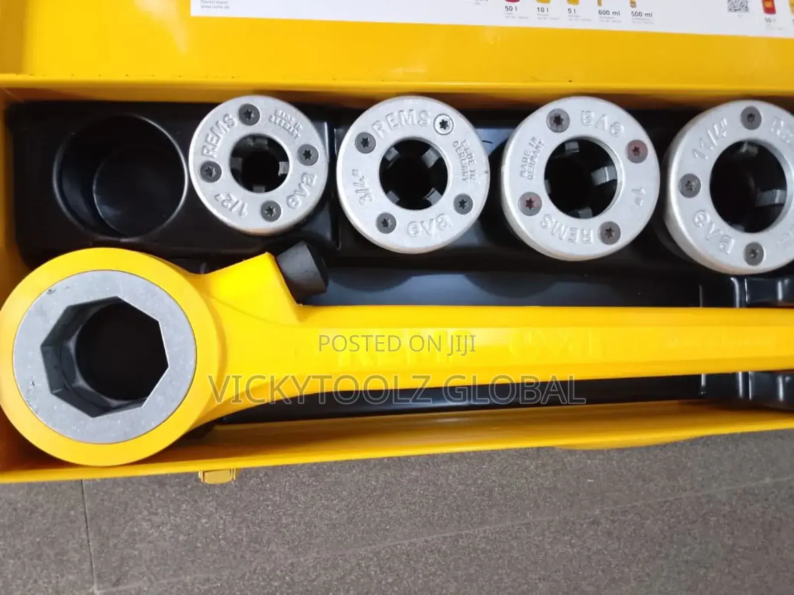 Rems Eva Manual Thread Cutting Tool Set.