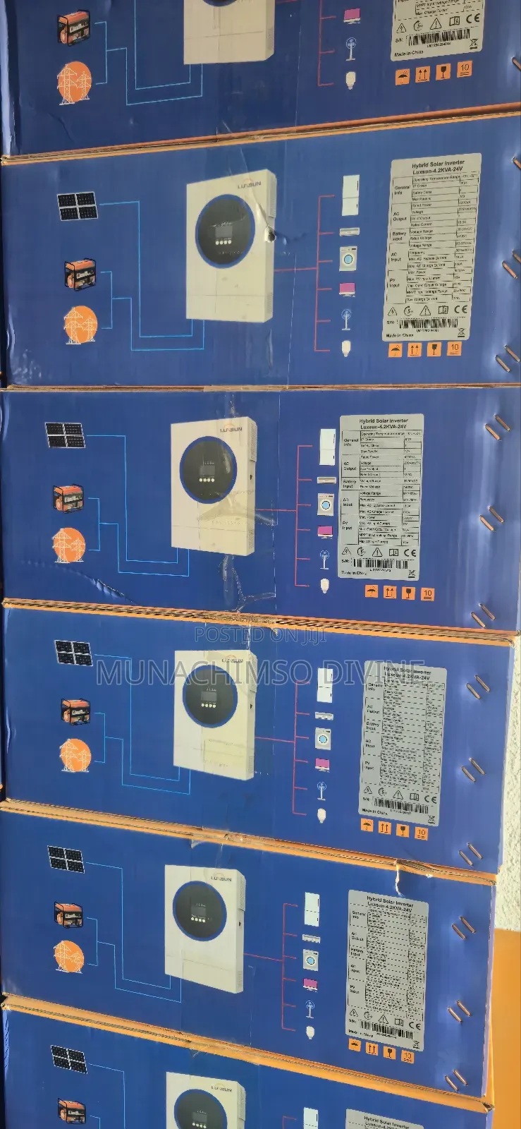 4.2kva 24v Luxsun Hybrid Inverter