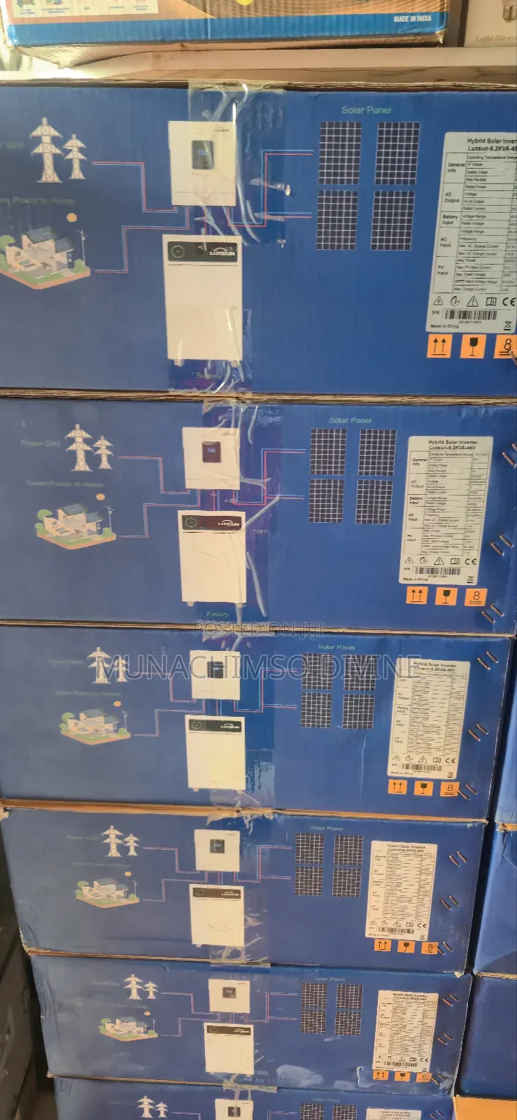 6.2kva 48v Luxsun Hybrid Inverter