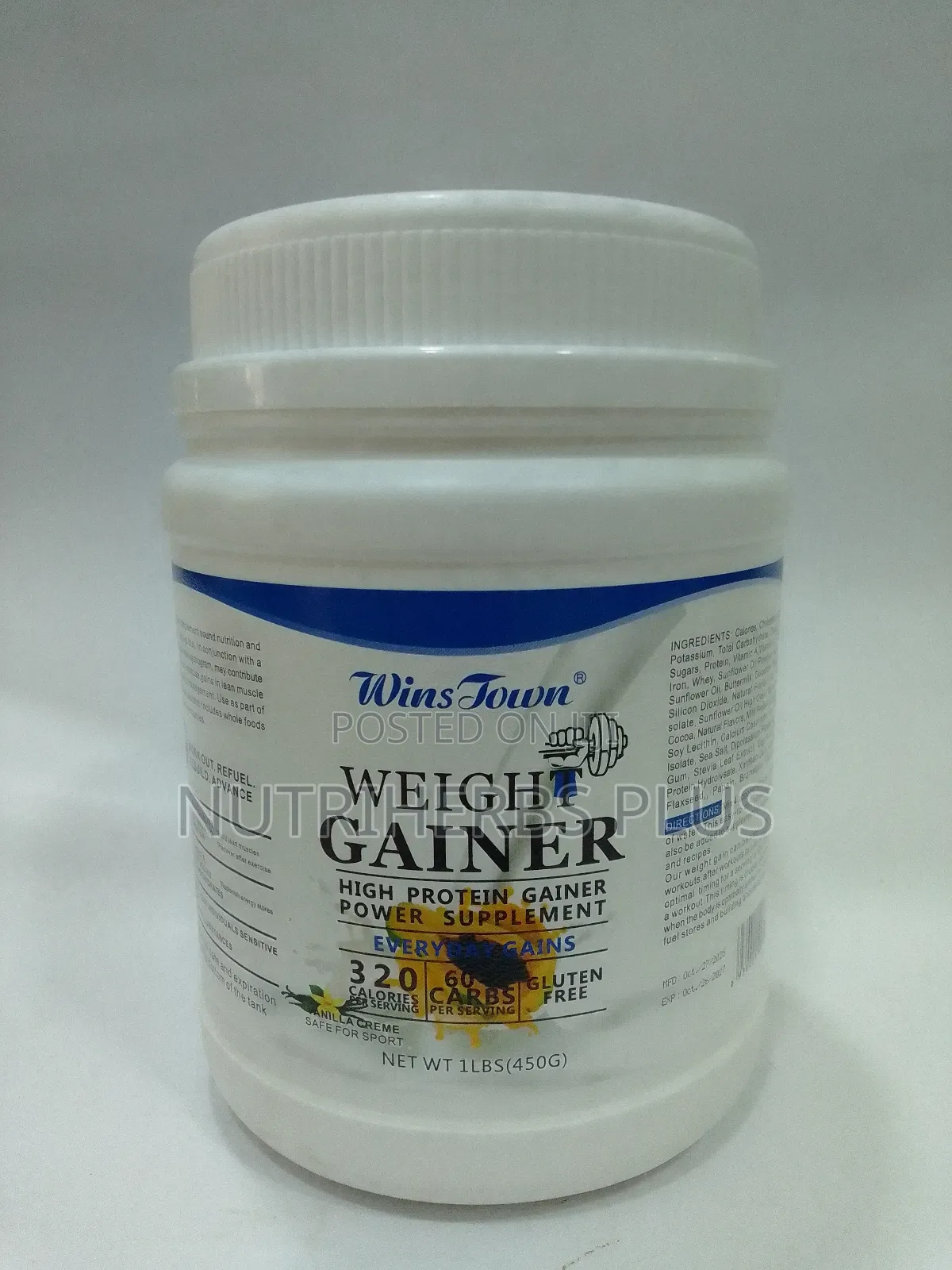 Wins Town Weight Gainer Powder: A Natural Formula for Weight Gain