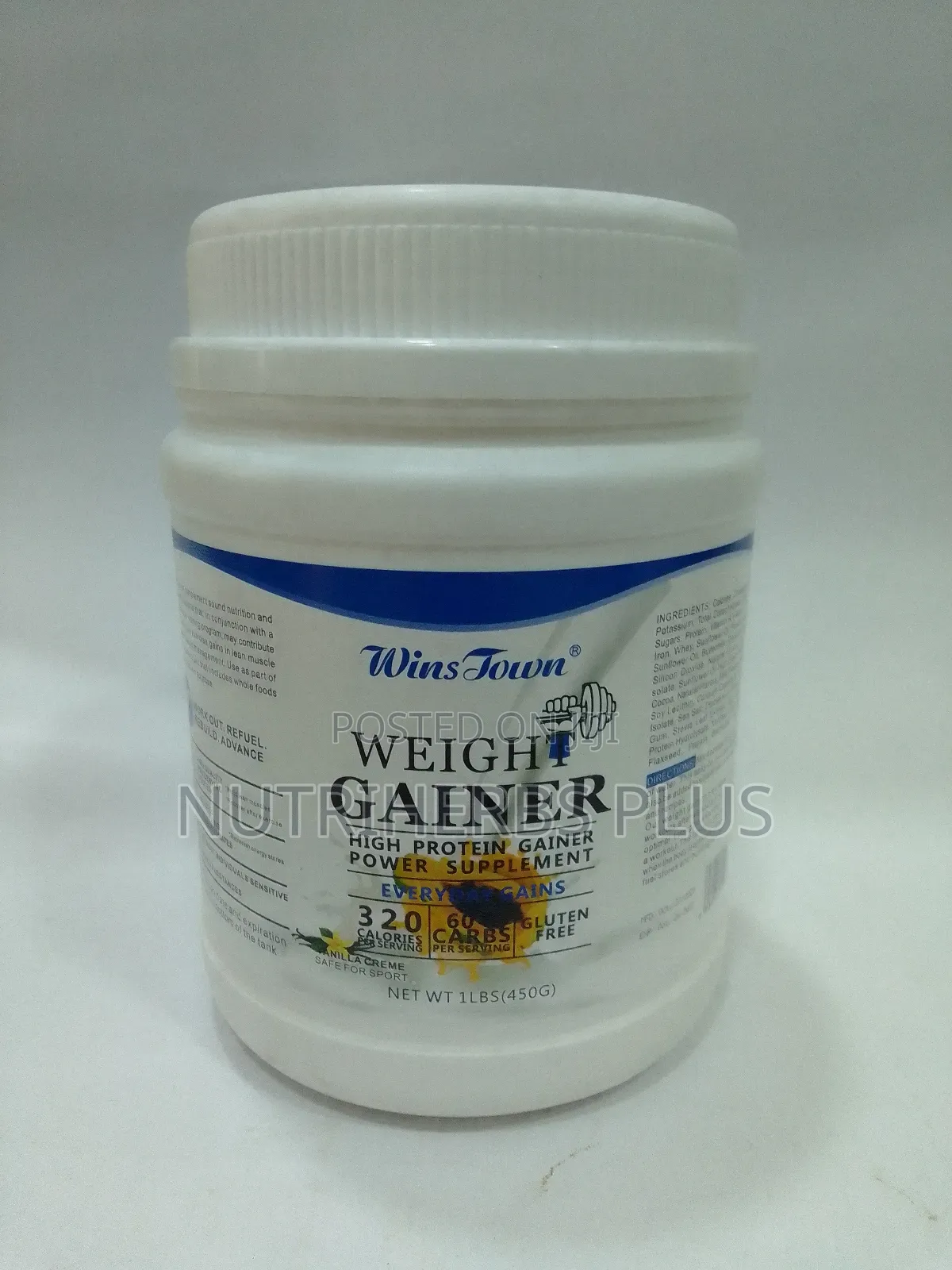 Wins Town Weight Gainer Powder: A Natural Formula for Weight Gain