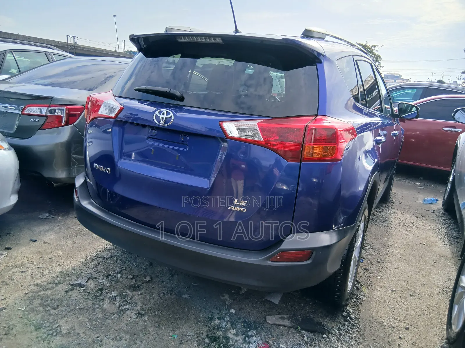 Toyota RAV4 LE 4dr SUV AWD (2.5L 4cyl 6A) 2014 Blue