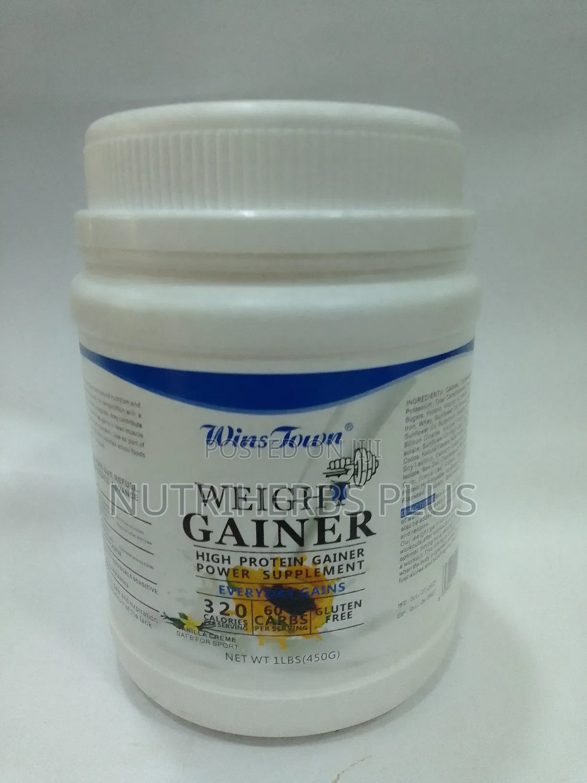 Add Your Weight Naturally With Our Wins Town Weight Gainer Powder