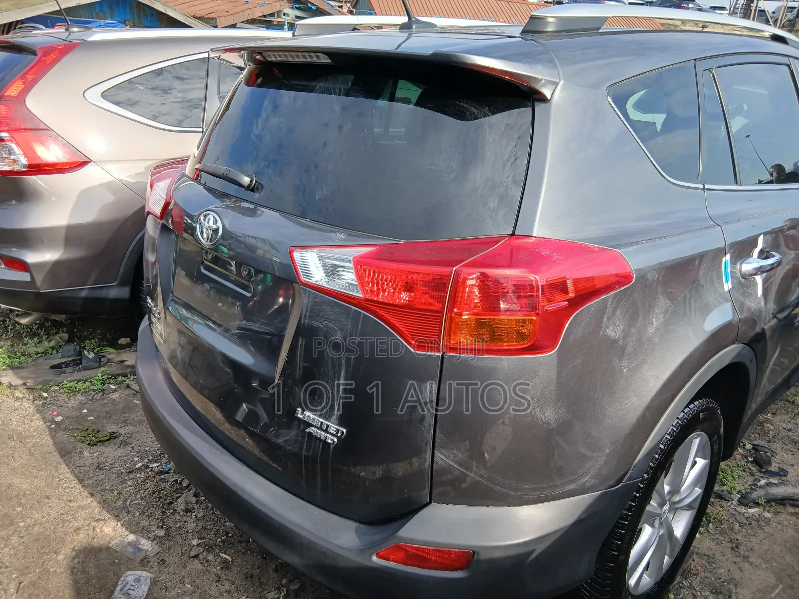 Toyota RAV4 Limited AWD (2.5L 4cyl 6A) 2016 Gray