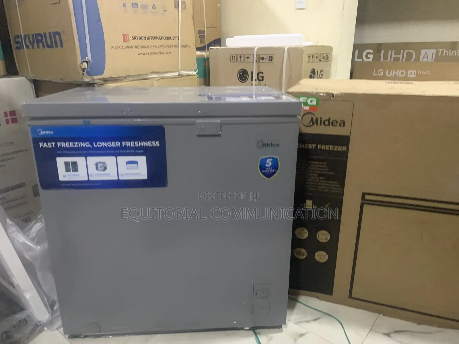 Midea Mdrc277fzg43ngg Chest Freezer – Large Capacity Cooling