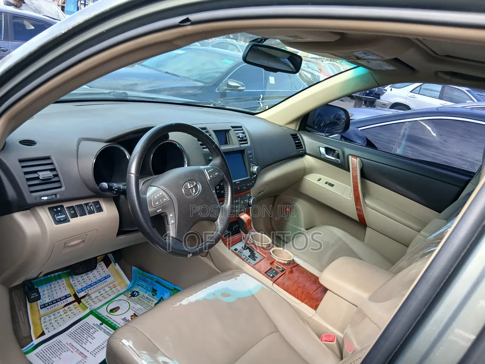 Toyota Highlander Limited 2010 Green