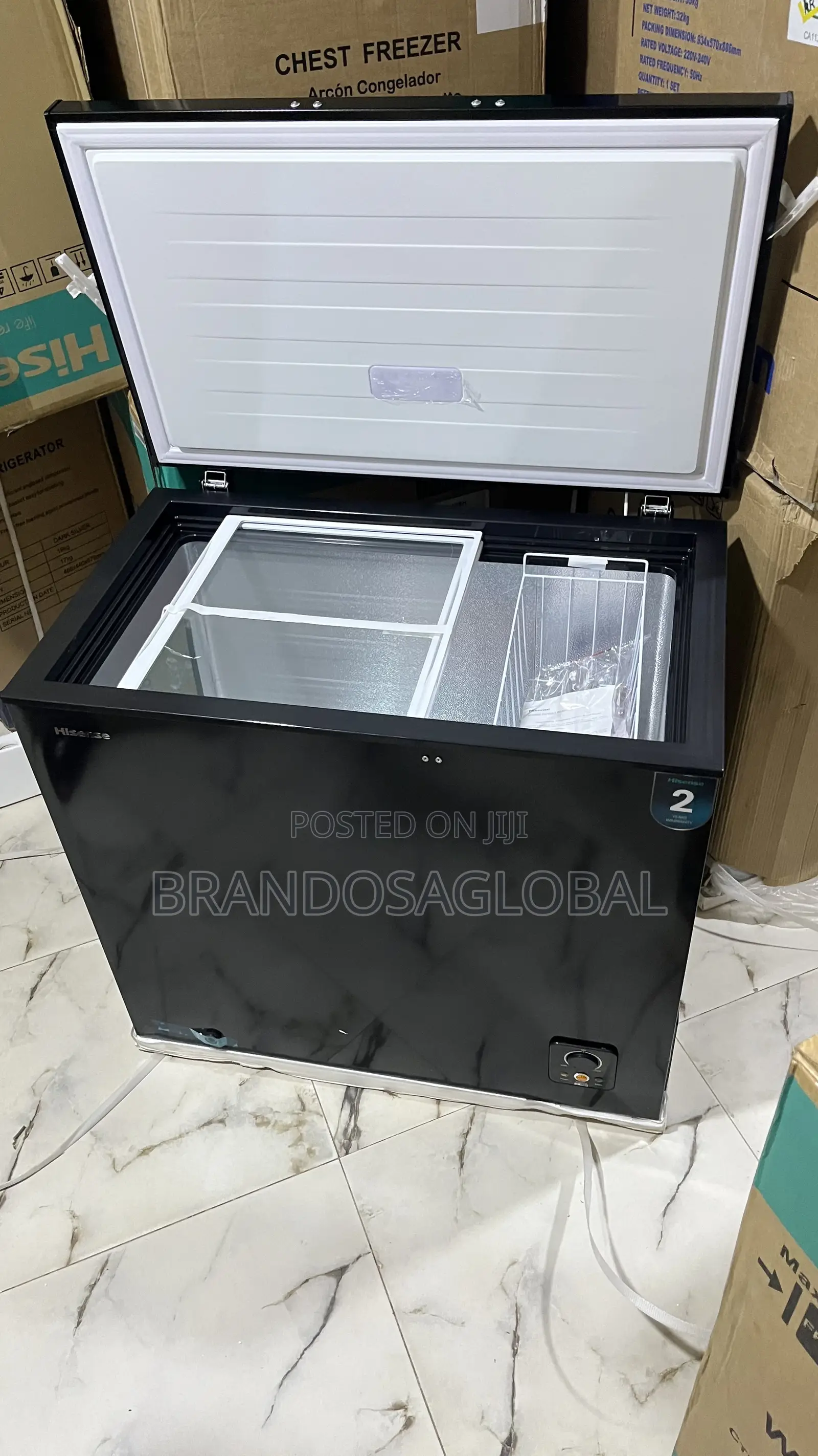 Hisense Fc-250sh Chest Freezer Black – Reliable Cooling Equipment