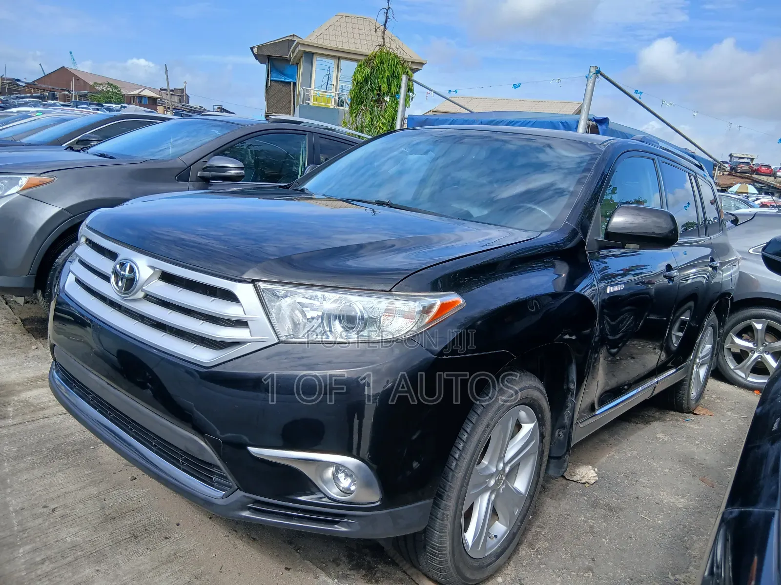 Toyota Highlander Limited 3.5l 4WD 2013 Black