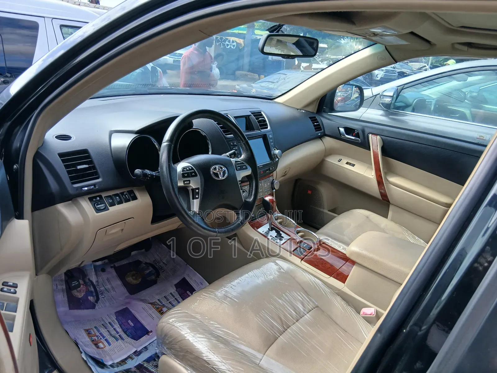 Toyota Highlander Limited 3.5l 4WD 2013 Black