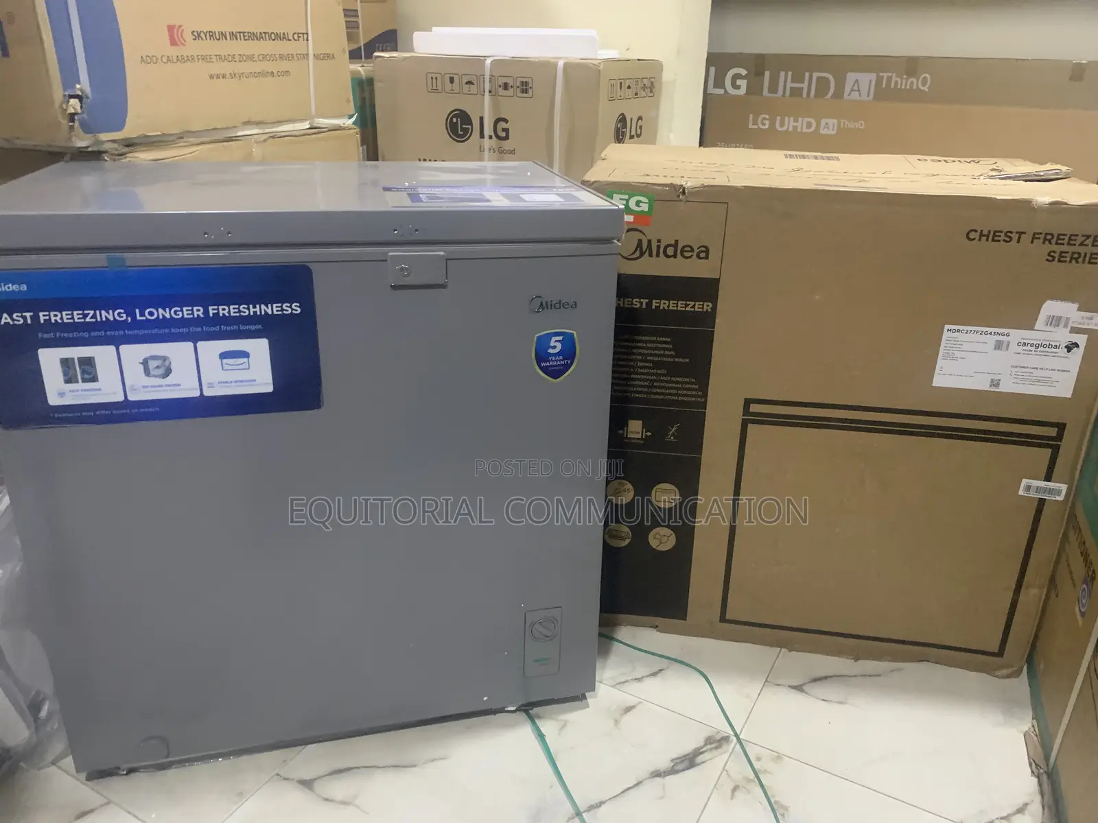Midea Commercial Chest Freezer Mdrc277fzg43ngg