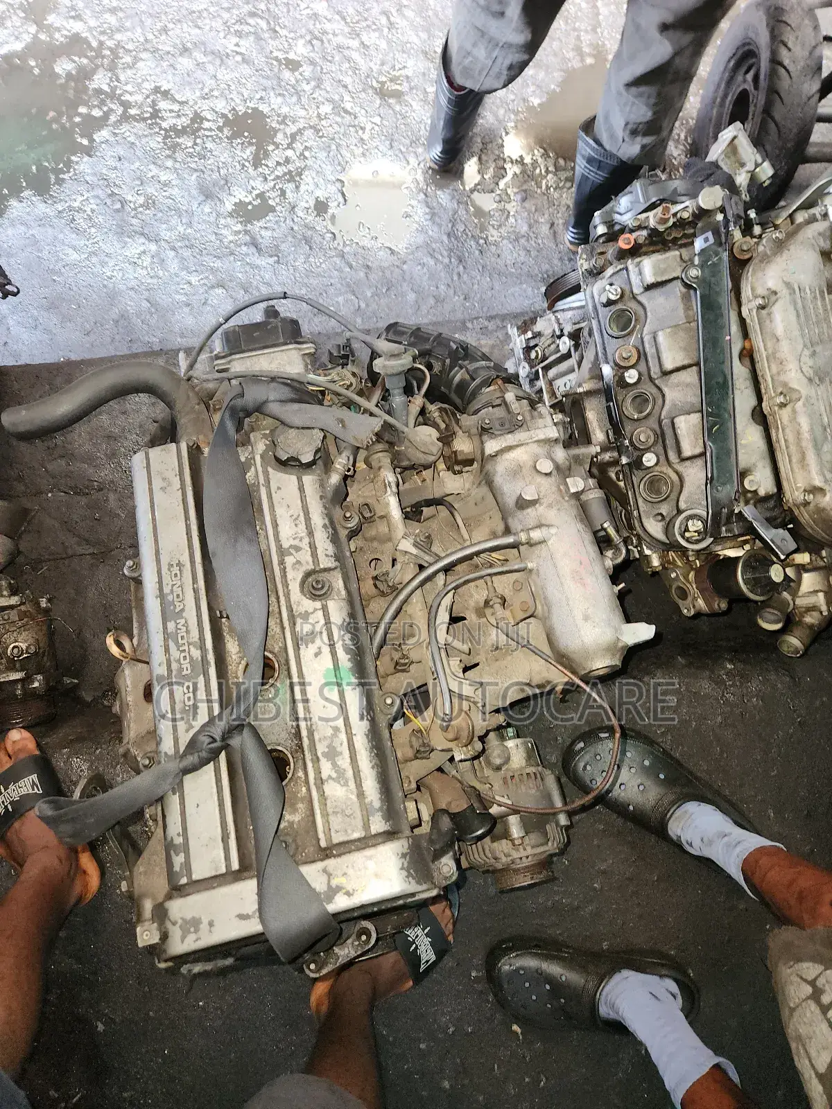 Complete Engine and Gearbox for Honda Cr_v 1998 to 2000 Model