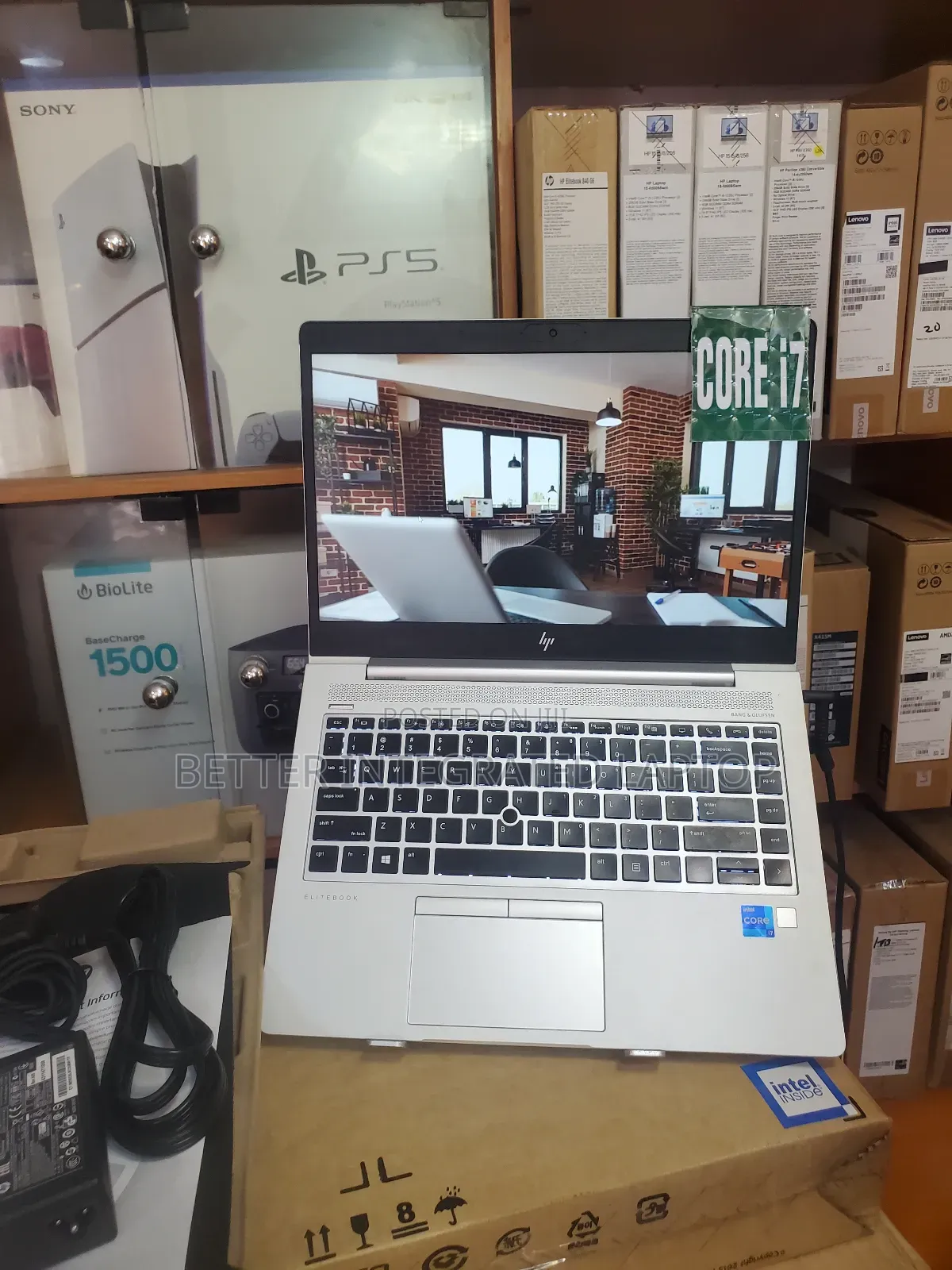New Laptop HP EliteBook 840 8GB Intel Core 7 SSD 512GB