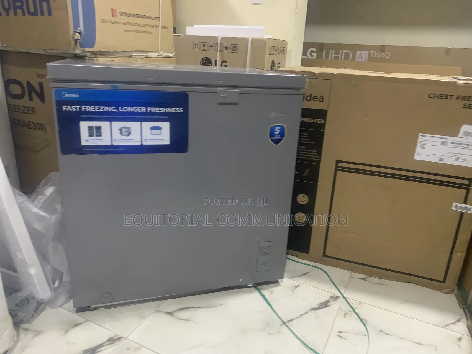Midea 198l Freezer – Perfect for Frozen Foods