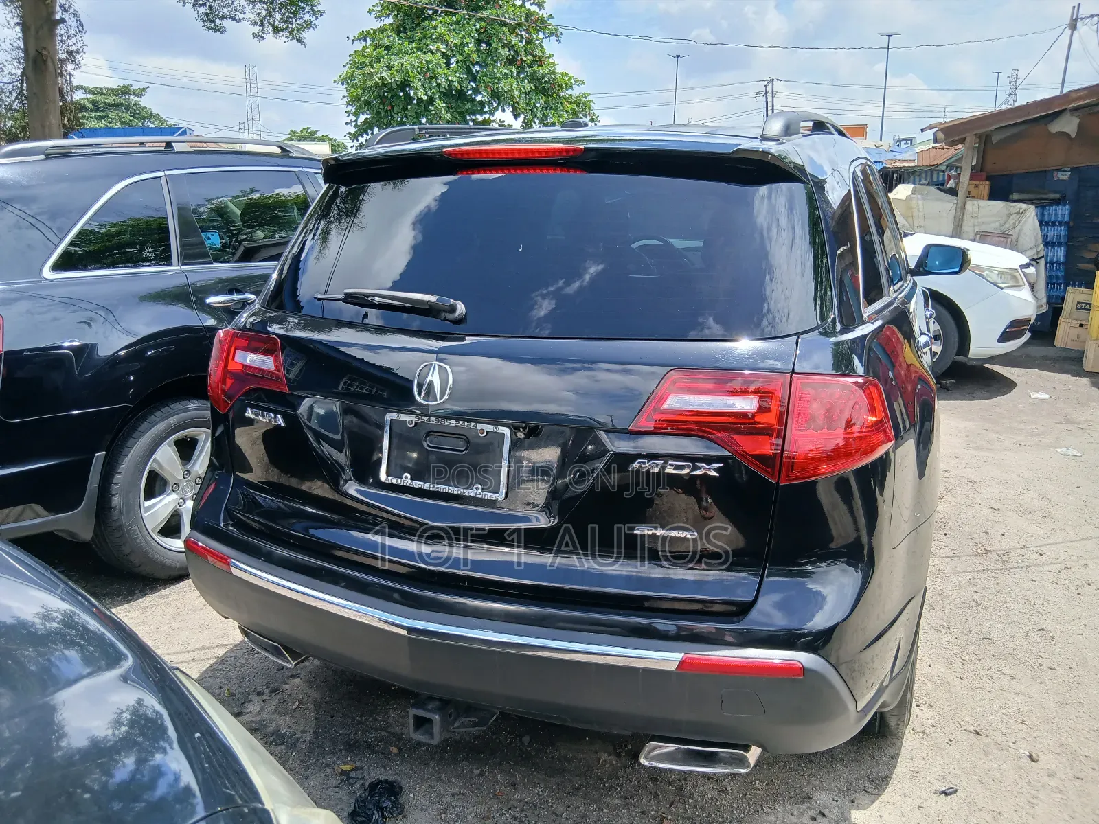 Acura MDX Advance Package SUV AWD (3.7L 6cyl 6A) 2012 Black