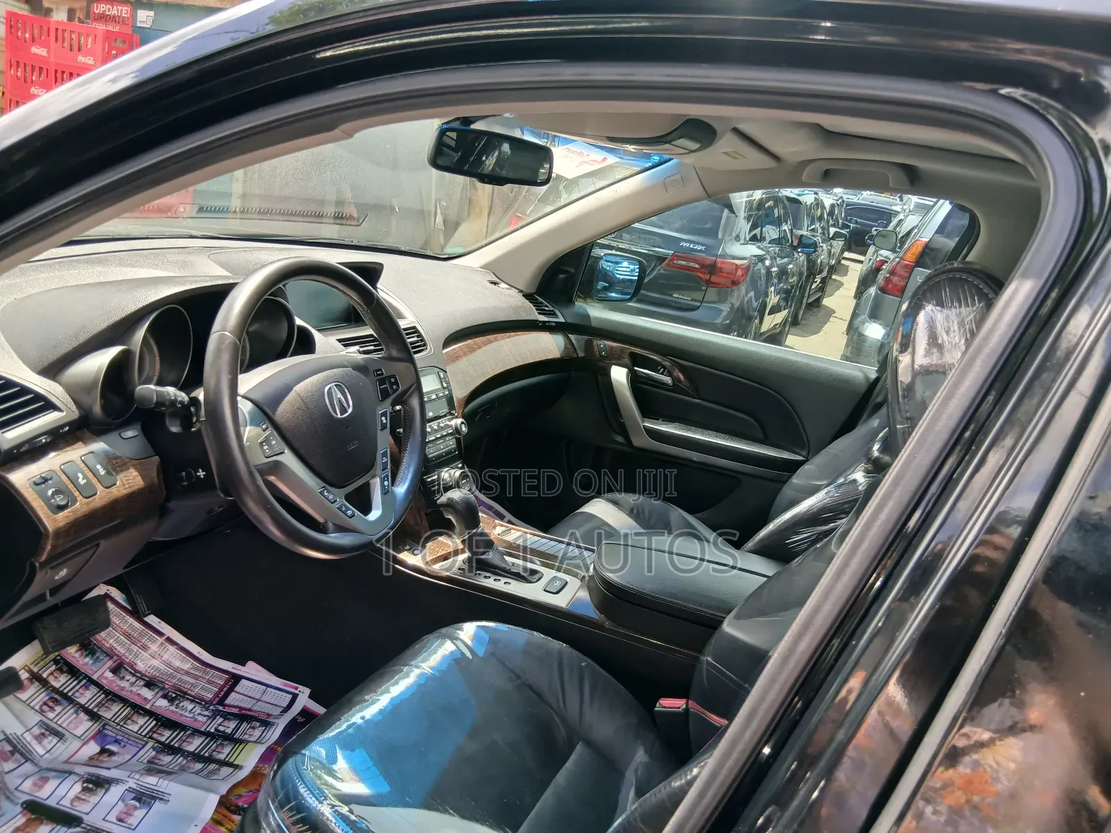 Acura MDX Advance Package SUV AWD (3.7L 6cyl 6A) 2012 Black