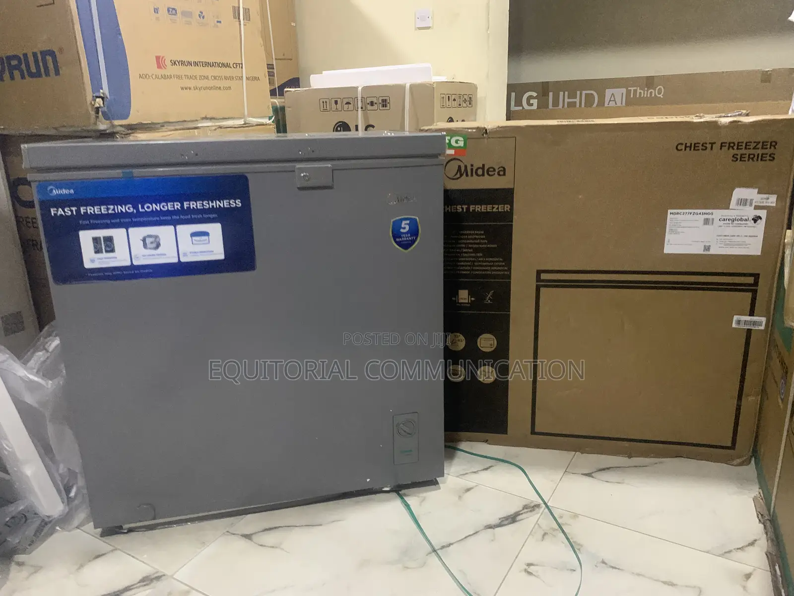 Midea 198l Freezer – Bulk Storage Solution