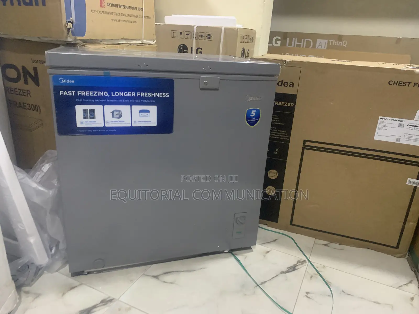 Midea 198l Freezer – Bulk Storage Solution
