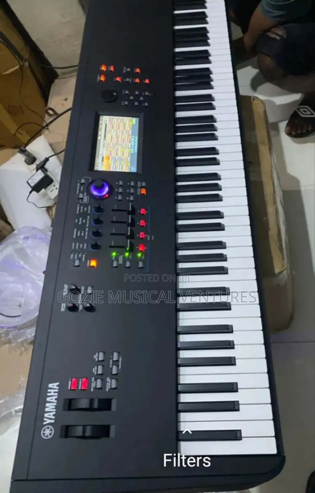 Yamaha Keyboard Modx 8+ Black Colour With Quality Sound.