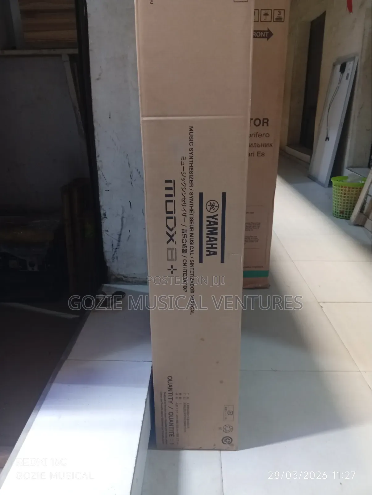 Yamaha Keyboard Modx 8+ Black Colour With Quality Sound.
