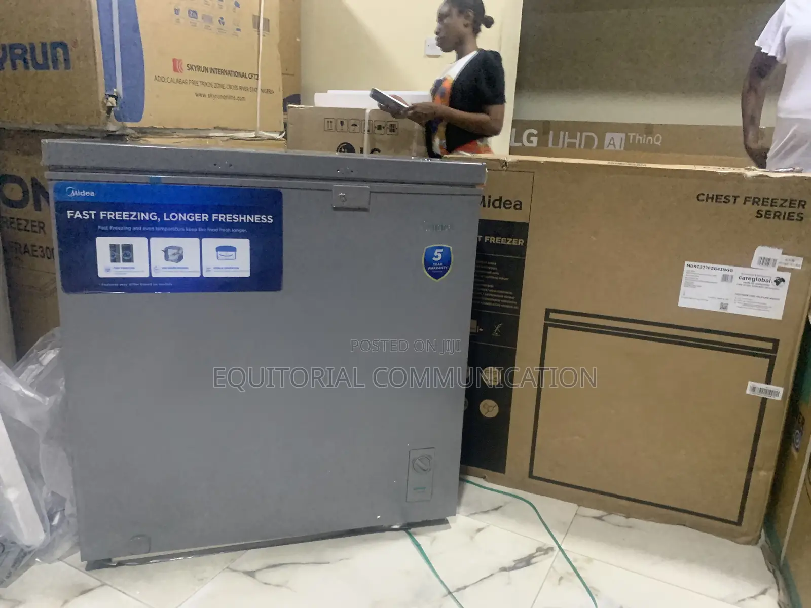 Midea 198l Freezer – Perfect for Home Freezing