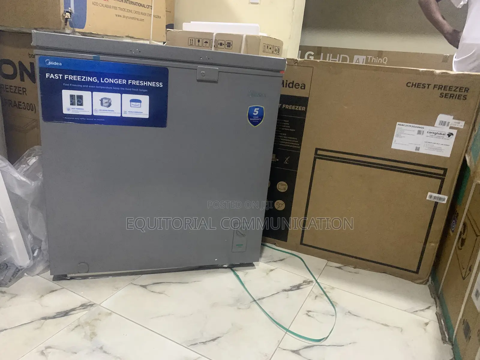 Midea 198l Chest Freezer – High Efficiency Cooling
