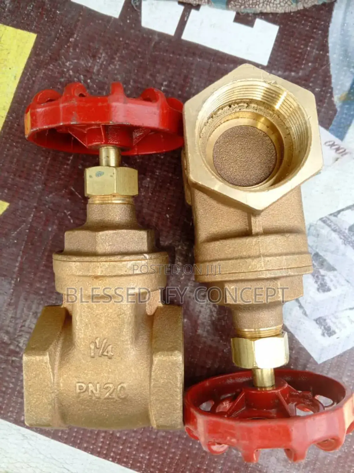 1/4 Italy Brass Gate Valve