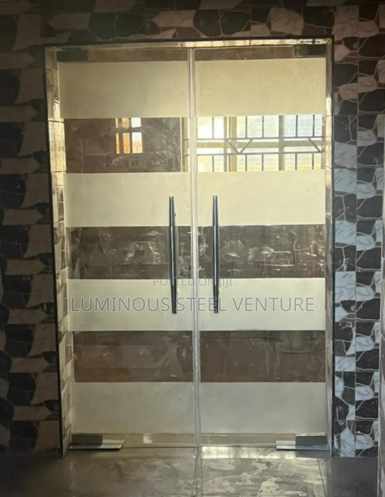 Swin Door Tampered Glass