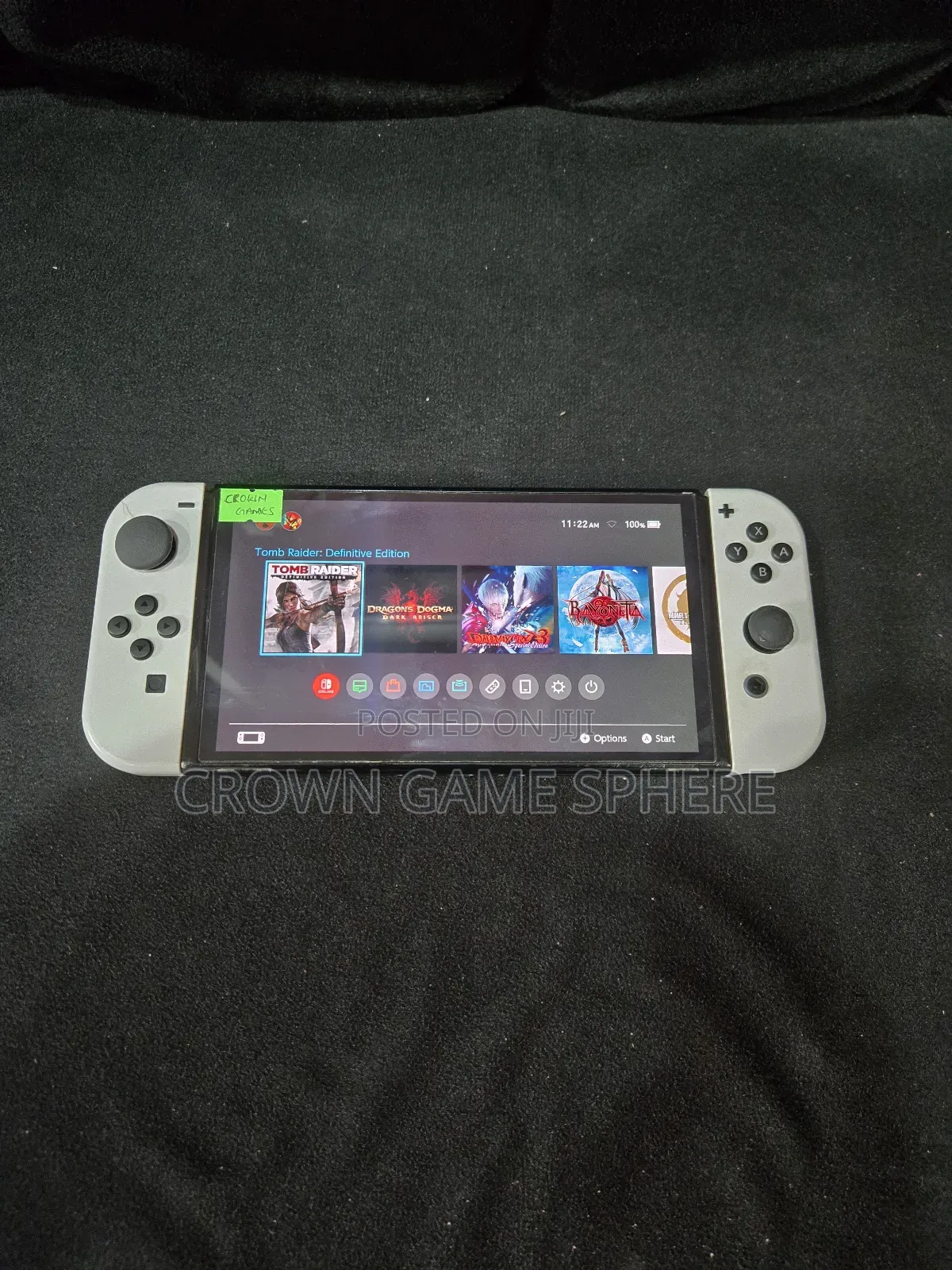 Nintendo Switch Oled Hacked With 8 Games Sale or Swap