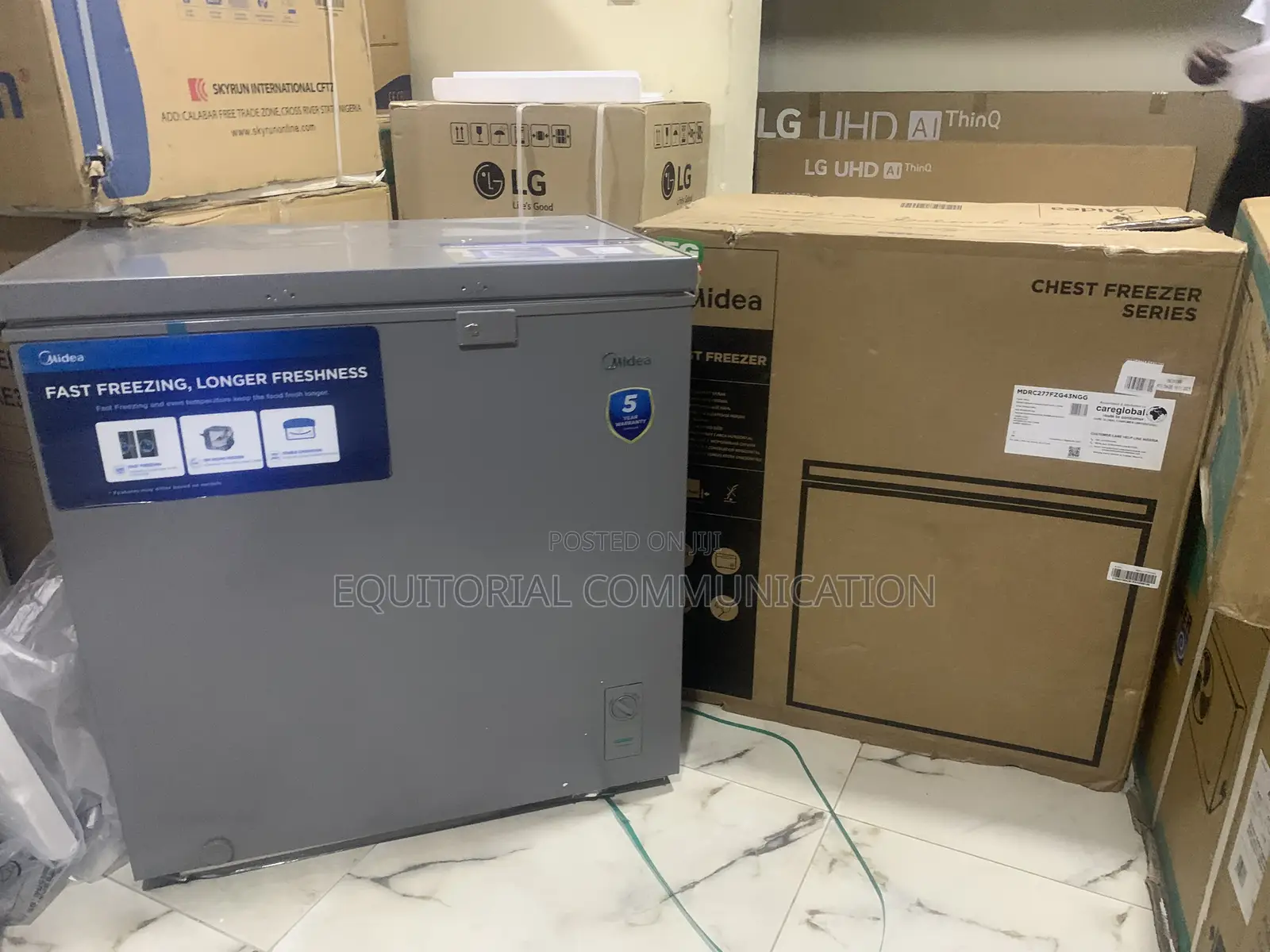 Midea 198l Freezer – Eco-Friendly Cooling