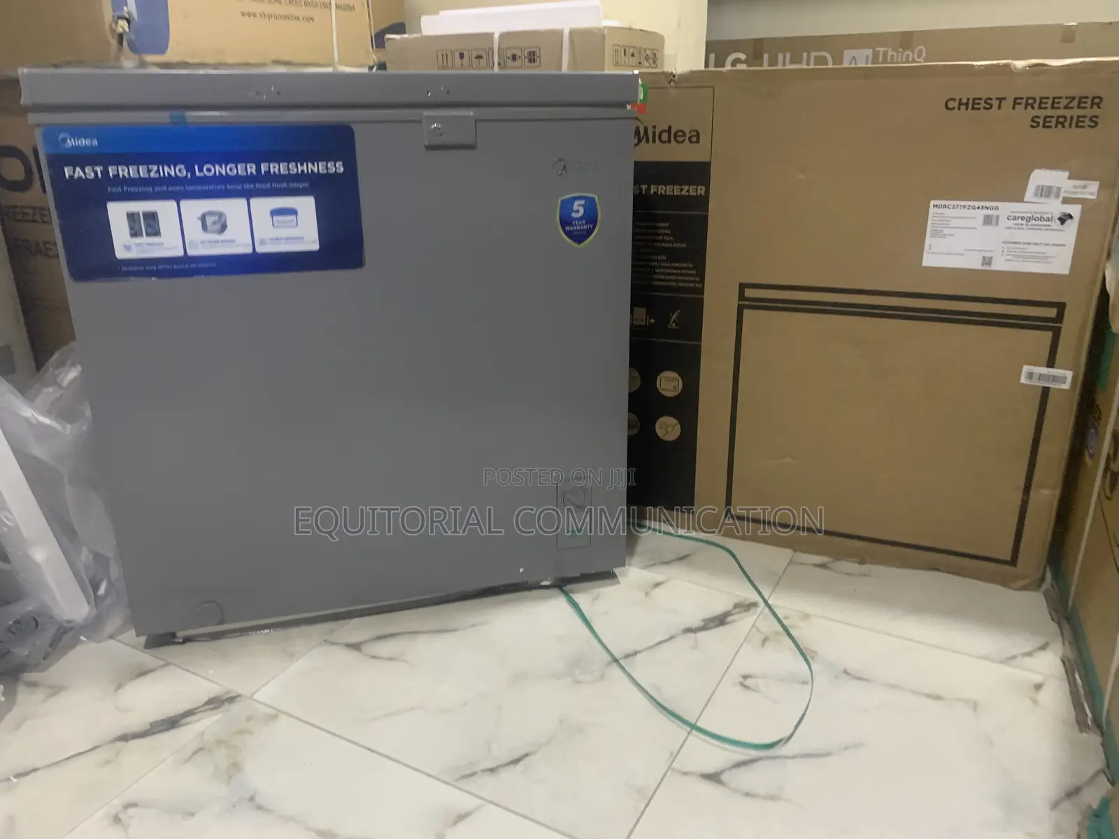 Midea 198l Freezer – Eco-Friendly Cooling