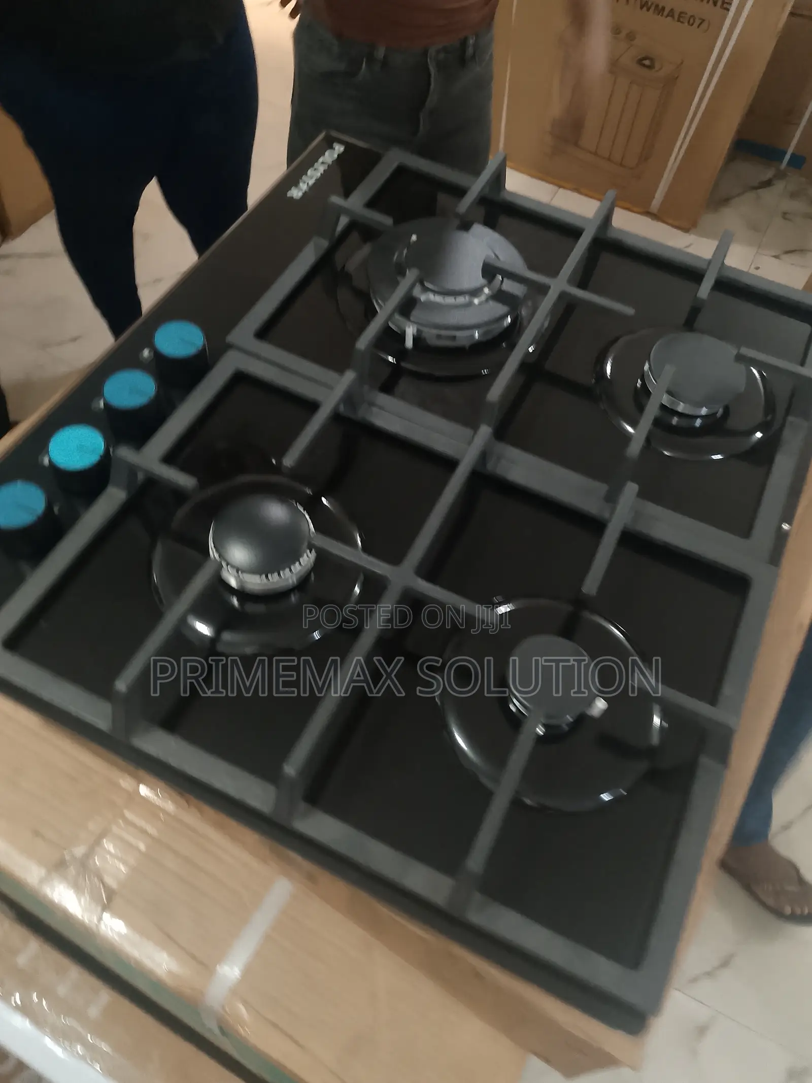 Polystar 4 Burner Built-in Hob Stainless Steel Panel