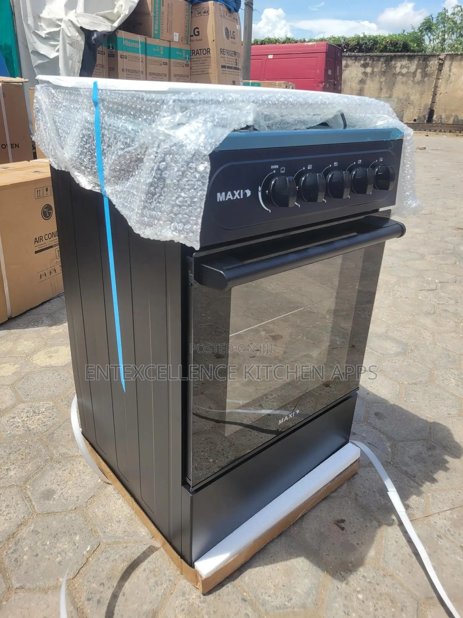 Maxi 50x50 4 Gas Burner Cooker St50mg4g011