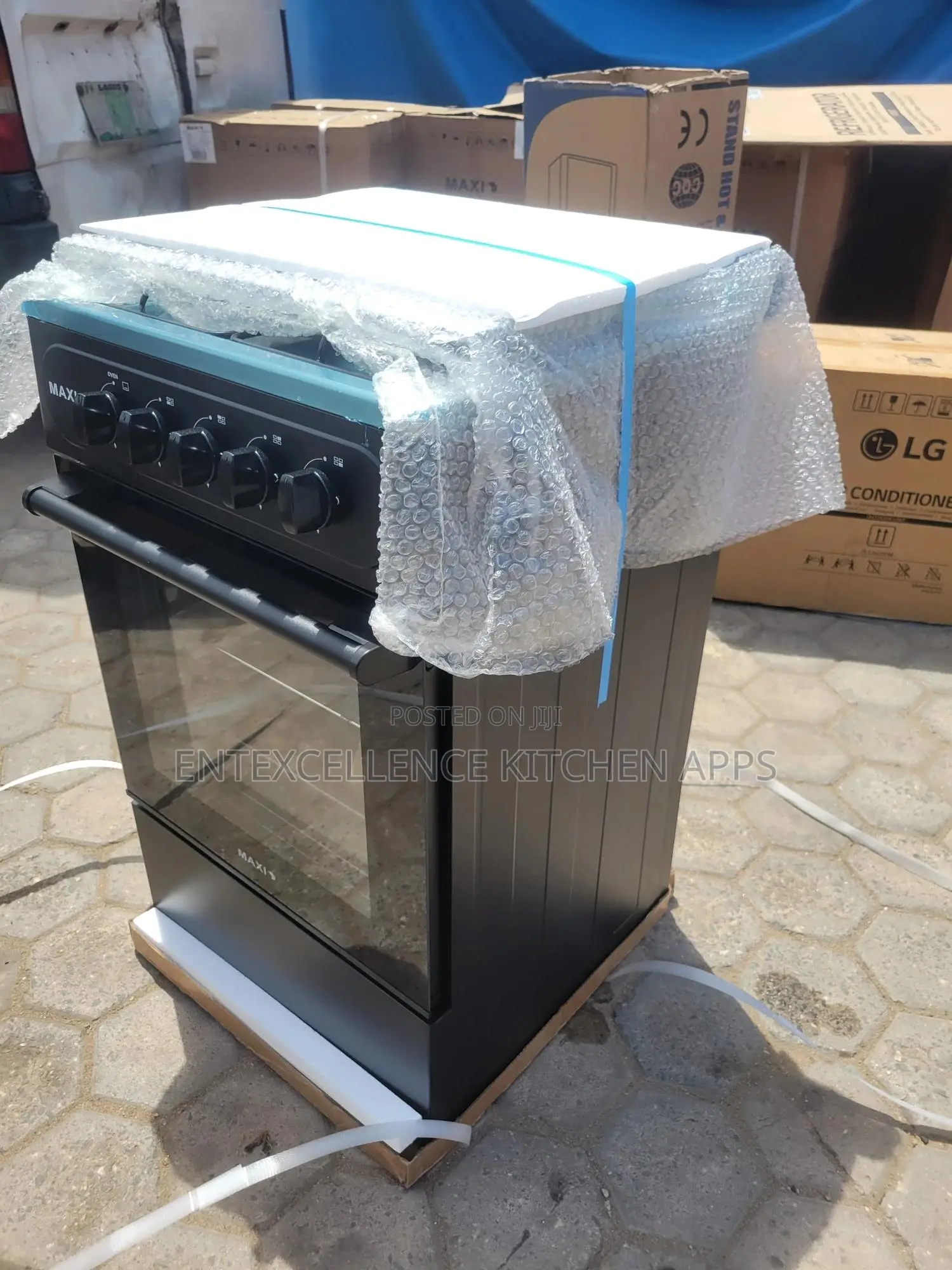 Maxi 50x50 4 Gas Burner Cooker St50mg4g011