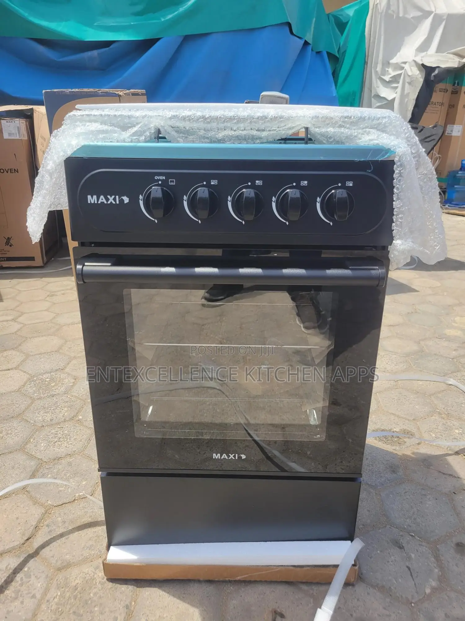 Maxi 50x50 4 Gas Burner Cooker St50mg4g011