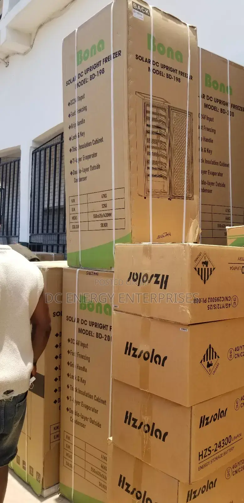 118l Ac/Dc Solar Freezer (Bona Product)