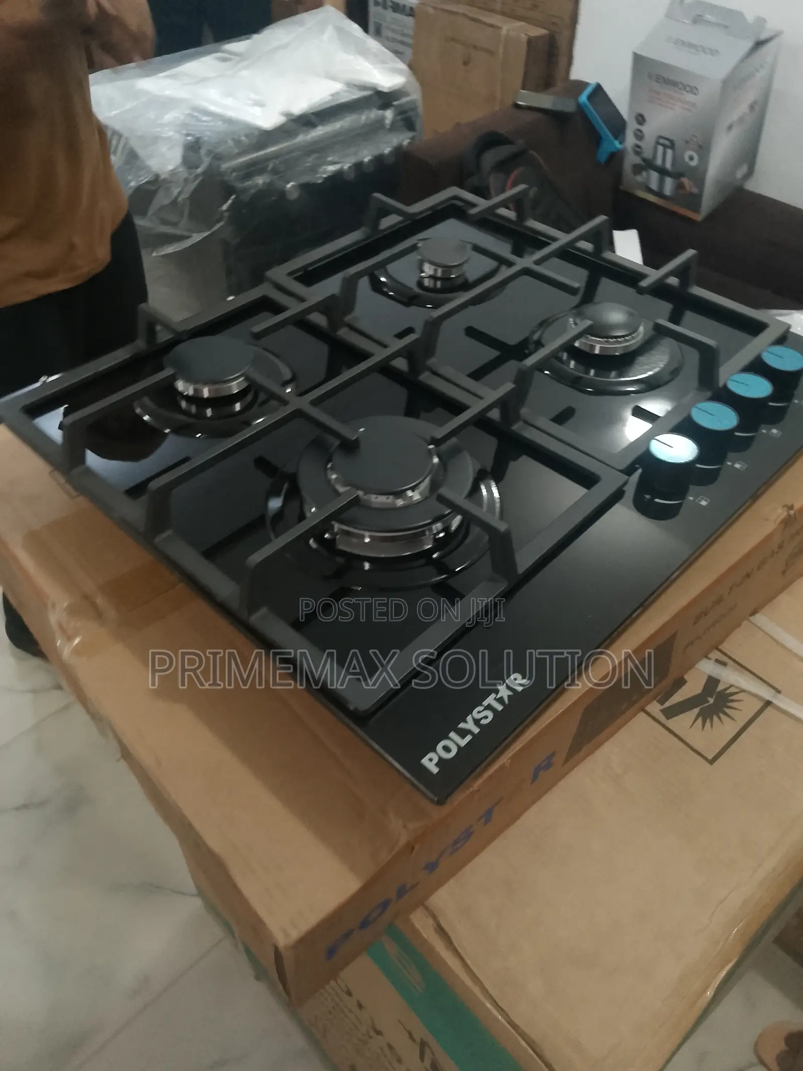 Polystar Pv-Gt60g4 4 Burner Built-in Gas Hob – Fast Cooking